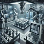 DALL·E 2025-03-03 01.17.34 - A modern and industrial-themed featured image for a blog post about Özkan Kalıp, a company specializing in precision mold manufacturing. The image sho